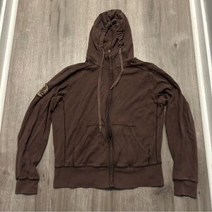 Triple Five Soul Full Zip Waffle Knit Hoodie